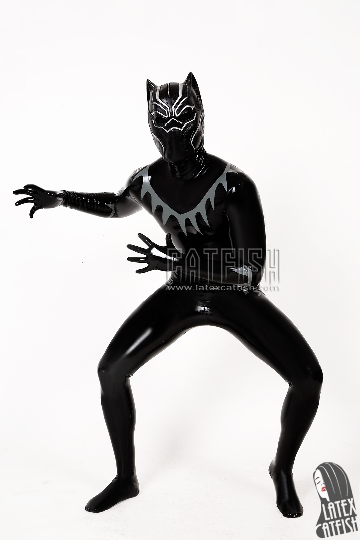 Male "Shark Tooth" catsuit